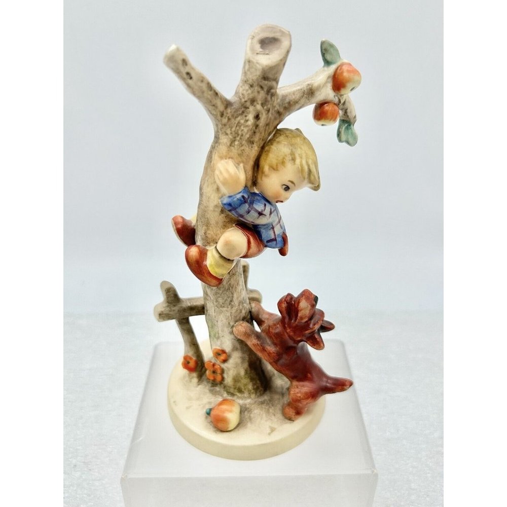 Vintage Goebel Hummel Culprits # 56A Boy Dog Tree West German Figurine